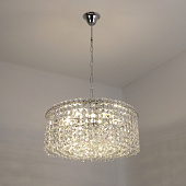 Люстра DIONA 8хЕ14-500х810-CHROME/CRYSTAL-220-IP20