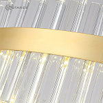Управляемая светодиодная люстра SOFIA 100W R-APP-500x1000-GOLD CLEAR-220-IP20_Ч