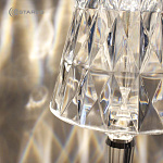 Настольный светодиодный светильник CRYSTAL 3W R-ON OFF-115x255-CLEAR WHITE-DC5V 1A-IP20