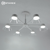 Люстра LATEA 6xGX53 R-750x330-WHITE/CLEAR-220-IP20