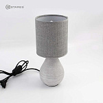 Настольная лампа BETA 1xE14 R-100x120x275-GRAY GRAY-220-IP20