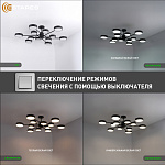 MATEO 150W 12R-ONOFF-BLACKWHITE Озон 3