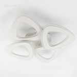 Управляемая светодиодная люстра ROOM 80W 4TR-APP-530x530x90-WHITE WHITE-220-IP20