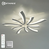 Управляемая светодиодная люстра  ALESSIA 100W 5V-IRC-600x600x70-WHITE/WHITE-220-IP20