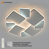 Управляемый светодиодный светильник INDIGO 100W 8S-RC-500x60-WHITE/BLACK/WHITE-220-IP20