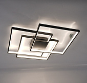 Управляемая светодиодная люстра SVEN QUADRO 120W 3Q-APP-550х550х75-BLACK/WHITE-220-IP20