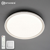 Управляемый светодиодный светильник OLIVER 100W R-IRC-510x70-WHITE/BLACK/WHITE-220-IP40