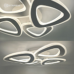 Управляемая светодиодная люстра ROOM 80W 4TR-APP-530x530x90-WHITE WHITE-220-IP20